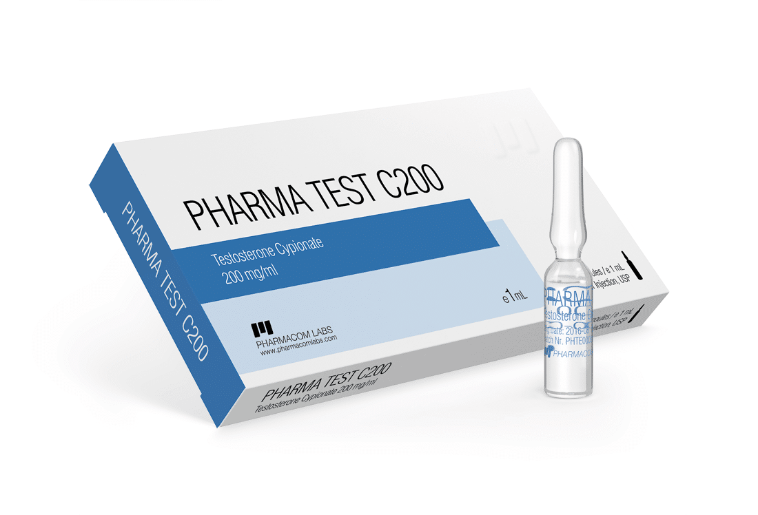 Pharmatest C 200 ampuller (10 x 1 ml x 200 mg) PHARMACOM