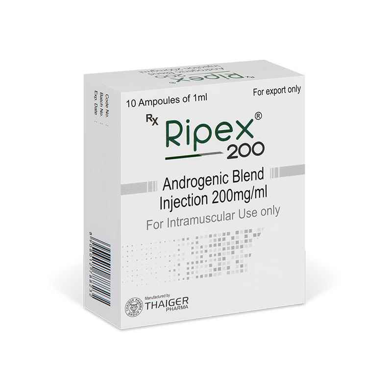 RIPEX 200 MG (ANDROGEN BLANDING) 10 AMPS THAIGER PHARMA