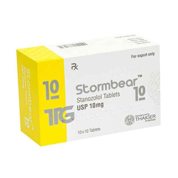 STORMBEAR 10 MG (STANOZOLOL) 100 FLAGER THAIGER PHARMA