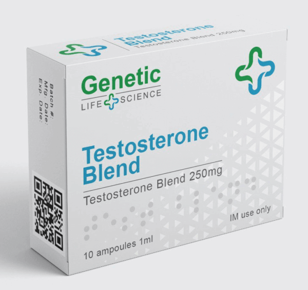 genetisk testosteronblanding 250