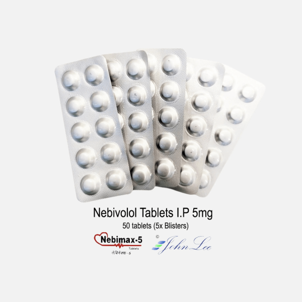 Nebivolol 5 mg Nebimax 5 50 tabletter 5 blisterpakninger Driada Medical