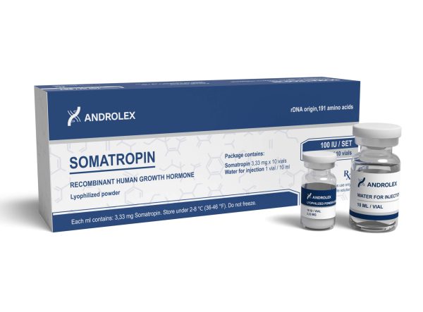 Androlex pulver med højt GH-indhold 100 IE