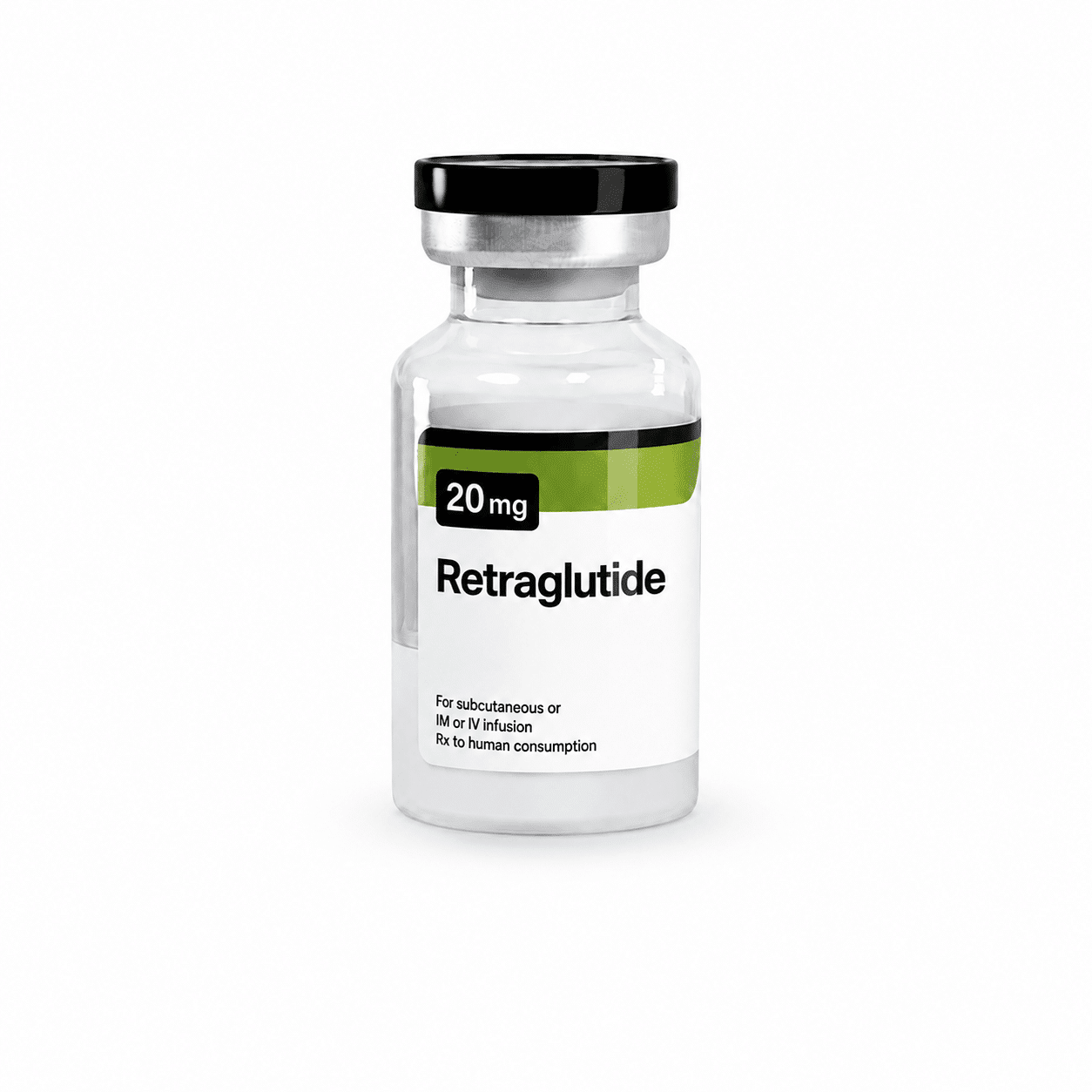Ultima-Retraglutide 20mg - 1 hætteglas x 20 mg - UltimaPeptides USA