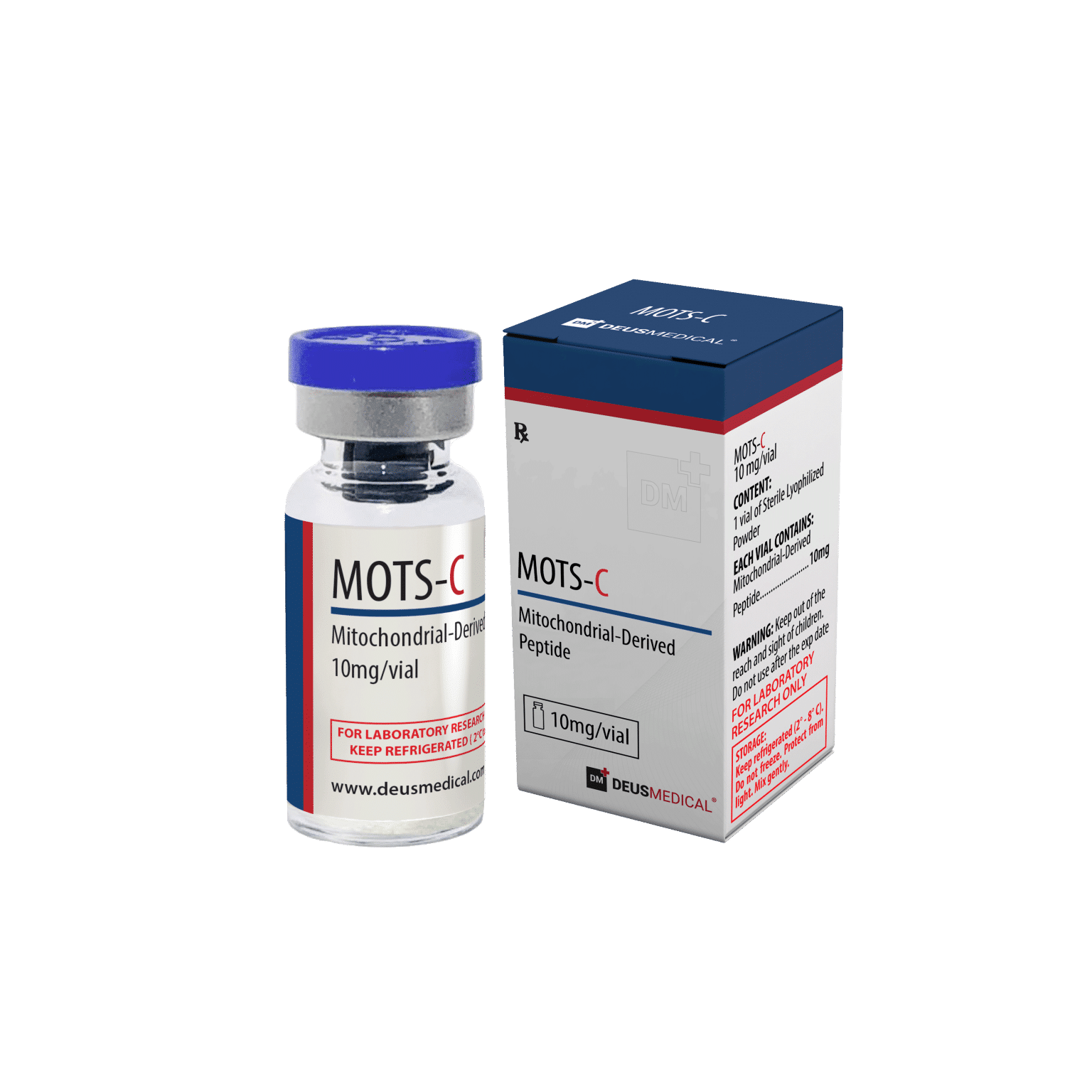 WORDS-C (Mitokondrieafledt peptid) - 10 mg/hætteglas - DEUS-MEDICAL