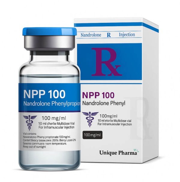 NPP 100 - Nandrolonphenylpropionat (100 mg/ml 10 ml) - UNIQUE-PHARMA