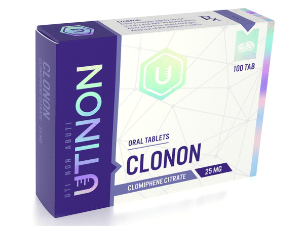Clonon - Clomiphene 25 mg 100 tabletter - UTINON