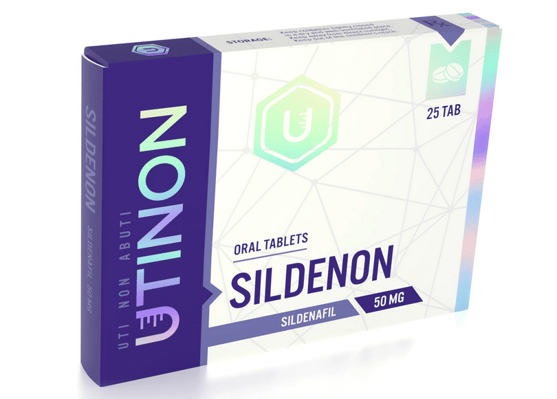 Sildenon - Sildenafil 50 mg 25 tabletter - UTINON