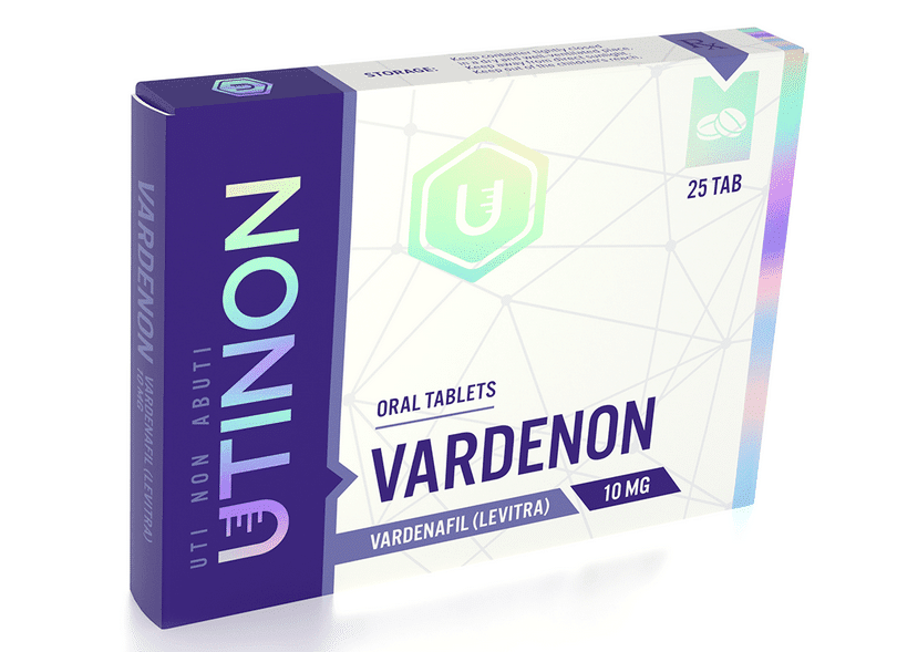 Vardenon - Vardenafil 10 mg 25 tabletter - UTINON