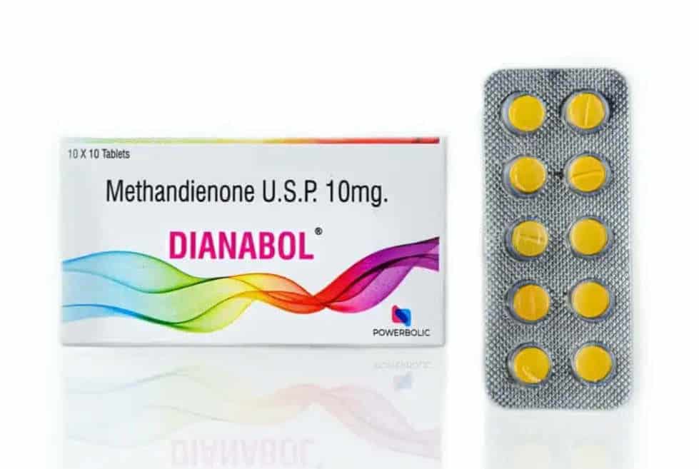 DIANABOL TABLETTER - Methandienon USP 10 mg 100 tabletter - POWERBOLIC