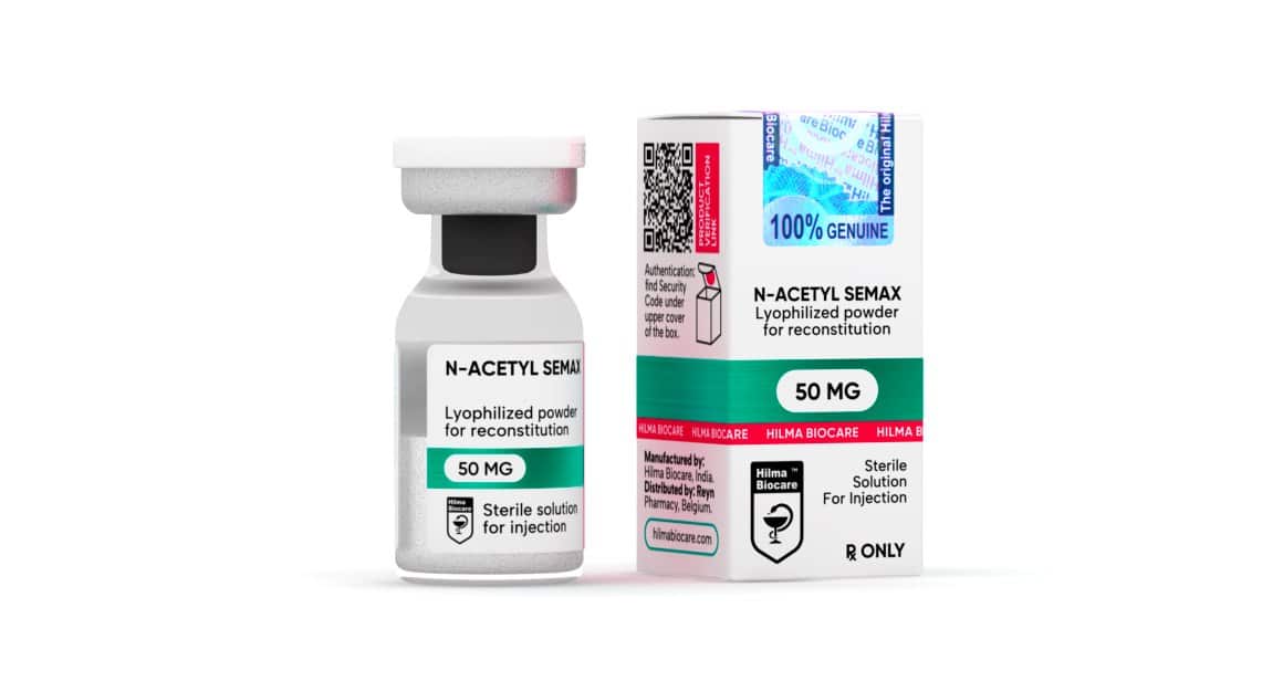 N Acetyl Semax 2ml 50mg/hætteglas - HILMA