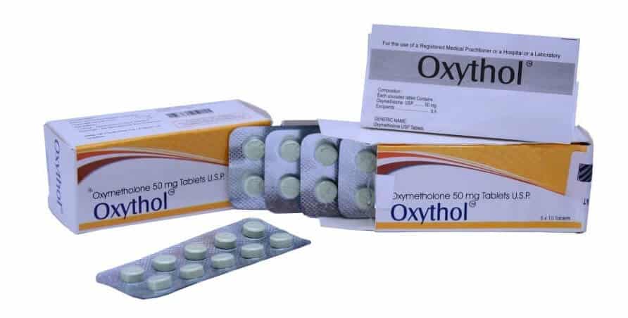 OXYTHOL - Oxymetholon 50 mg (50 tabletter) - Shree Venkatesh