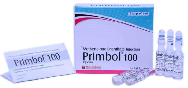 PRIMBOL - Methenolon Enanthate 100 mg/ml (5 amps x 1 ml) - Shree Venkatesh