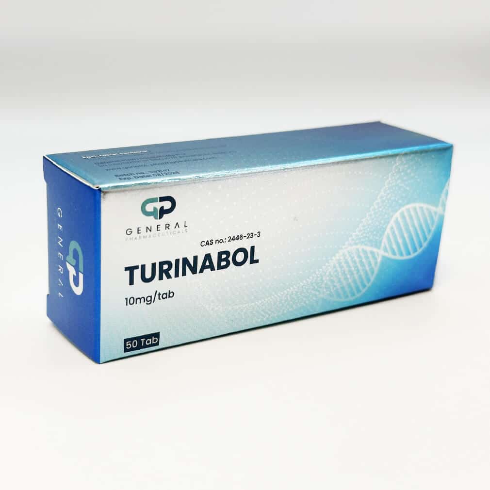 Turinabol 10mg 50 tabletter - General-Pharma